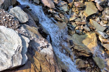 İsviçre 'deki Zervreila Şelalesi 31.7.2020