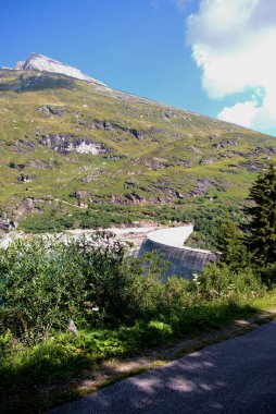 İsviçre 'deki Zervreila Barajı 31.7.2020
