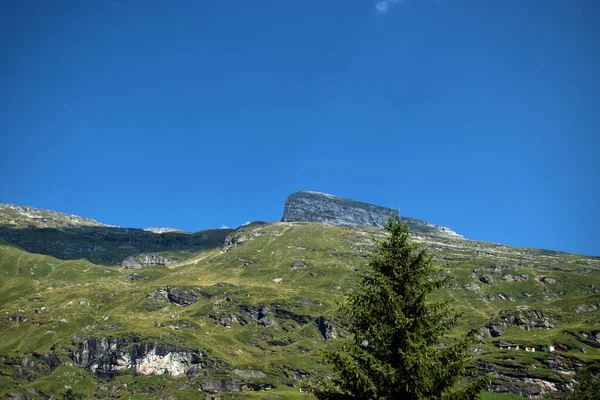 Berglandschap Bij Zervreila Zwitserland 2020 — Stockfoto