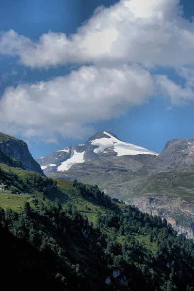 Bergslandskap Vid Zervreila Schweiz 2020 — Stockfoto