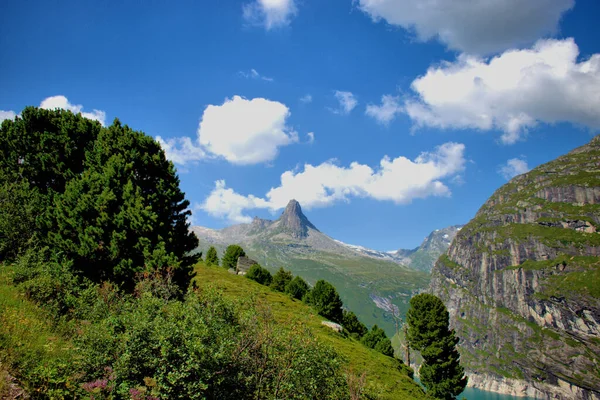 Pico Del Monte Zervreila Suiza 2020 — Foto de Stock