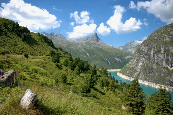 Monte Zervreila Suiza 2020 — Foto de Stock