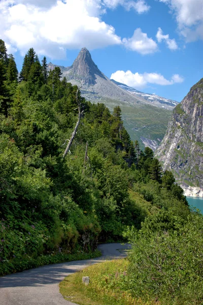 Monte Zervreila Suiza 2020 — Foto de Stock