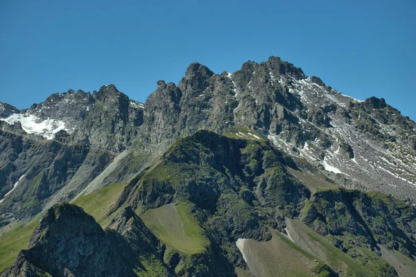 Vue Sur Montagne Depuis Pizol Suisse 2020 — Photo