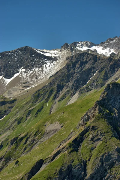 Vista Sulle Montagne Pizol Svizzera 2020 — Foto Stock