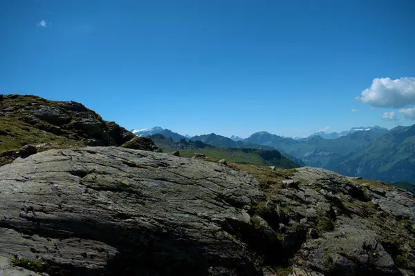 Increíble Paisaje Montaña Desde Monte Pizol Suiza 2020 —  Fotos de Stock