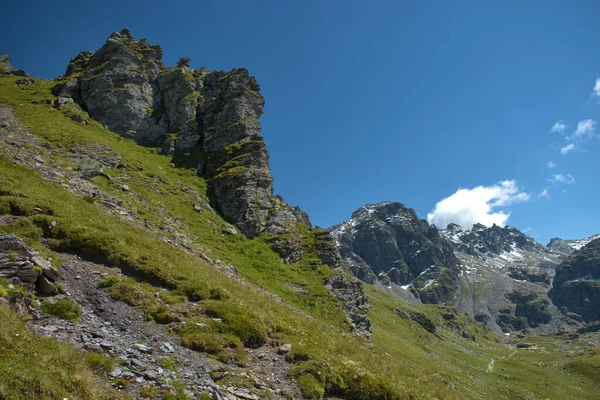 Suiza Hermosas Montañas Vistas Desde Pizol 2020 — Foto de Stock