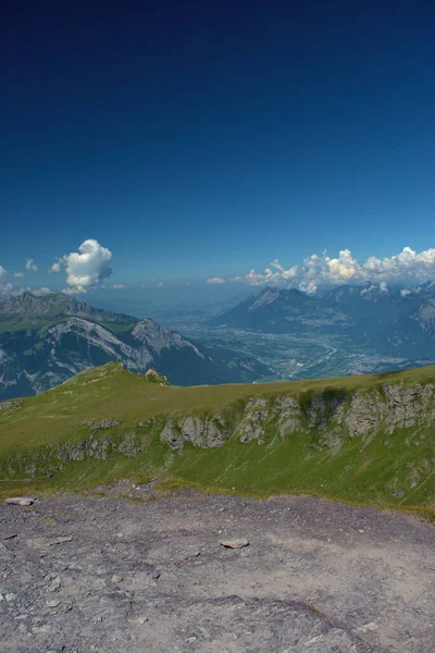 Sviçre Güzel Dağları Pizol Dan 2020 — Stok fotoğraf