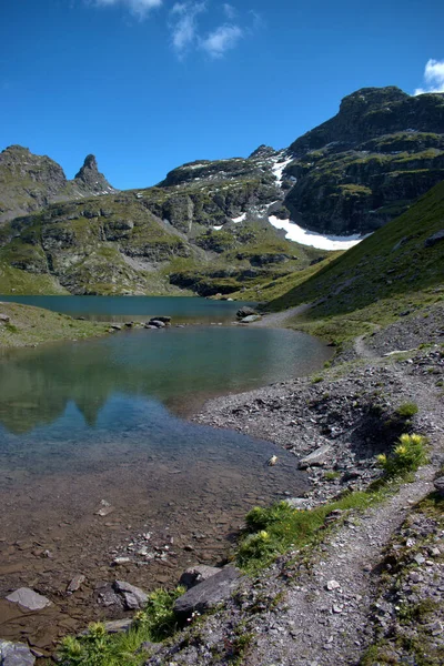 瑞士皮佐山顶美丽的湖景7 2020 — 图库照片