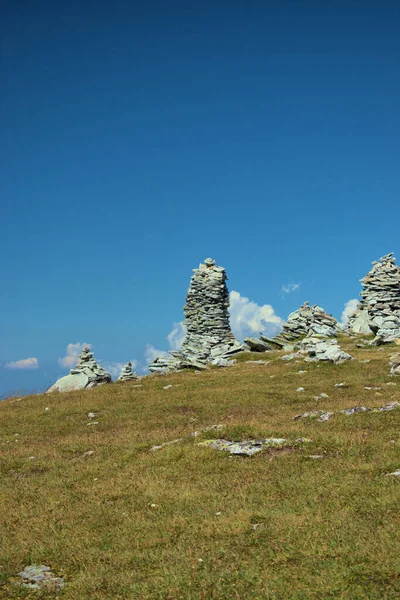 Cifras Piedra Monte Pizol Suiza 2020 — Foto de Stock