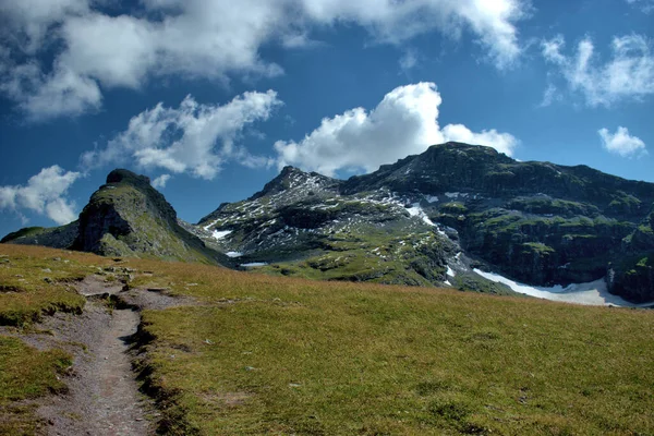 Zwitserse Bergtoppen Vanaf Pizol 2020 — Stockfoto