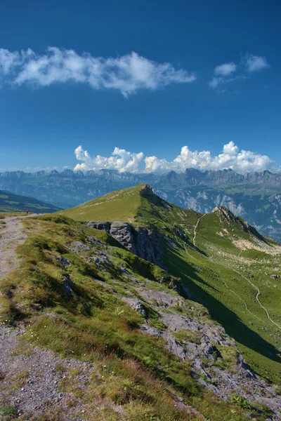 Picos Montaña Suizos Desde Monte Pizol 2020 —  Fotos de Stock