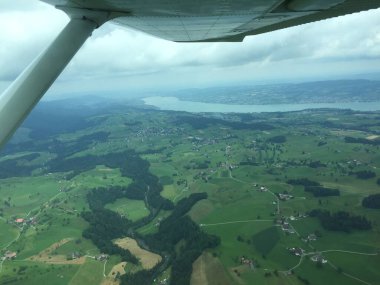 İsviçre 'den kırsal manzara 30.7.2016