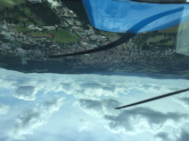 İsviçre, 30.7.2016 sayılı küçük bir uçakla ülkeyi baştan başa kat etti.