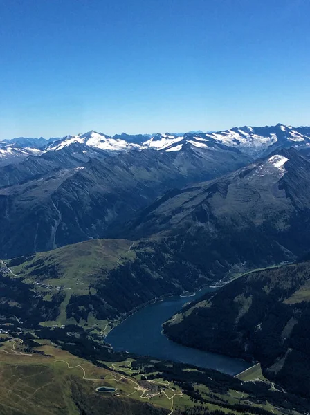 Vlucht Prachtige Bergen Oostenrijk 2016 — Stockfoto