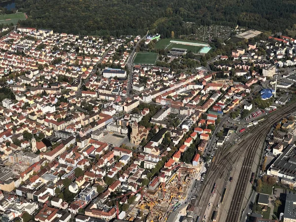 Gallen Der Schweiz Von Oben 2019 — Stockfoto