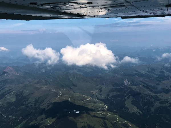 Alpská Krajina Nad Horami Rakousku 2018 — Stock fotografie