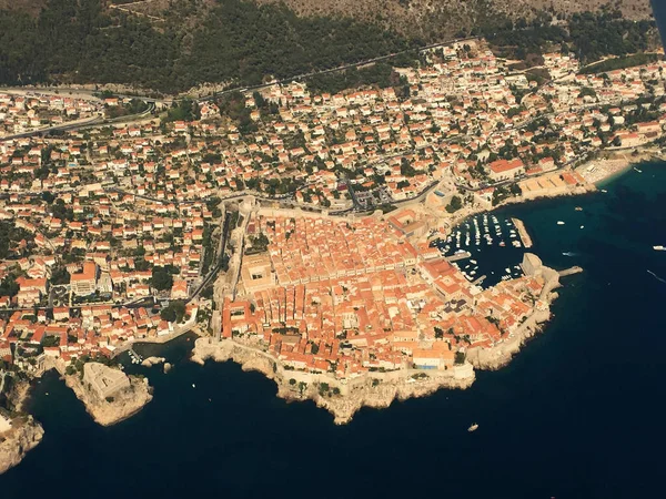 Dubrovnik Óvárosa Horvátországban 2017 — Stock Fotó