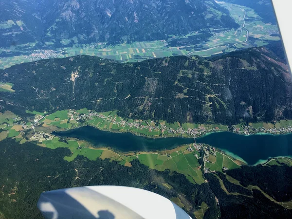 Let Neuvěřitelných Rakouských Alpách 2017 — Stock fotografie