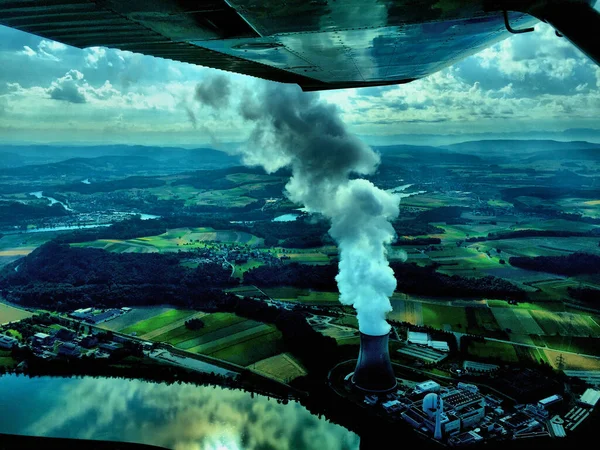 Nuclear Power Plant Switzerland 2016 — Stock Photo, Image