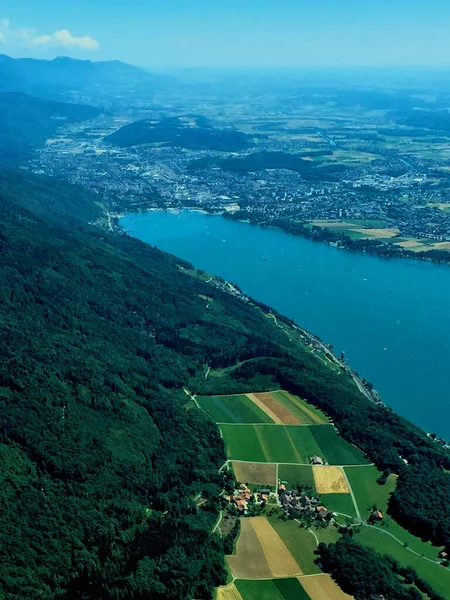 Seeblick Der Schweiz 2016 — Stockfoto