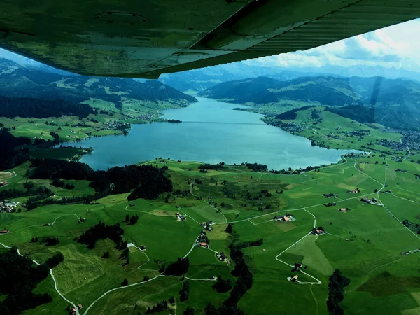 Sihlsee Switzerland 2016 — стокове фото