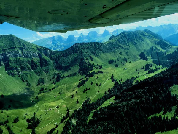 Альпійські Краєвиди Швейцарії 2016 — стокове фото