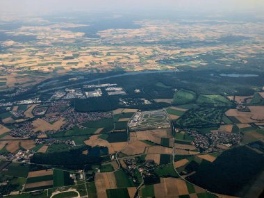 Almanya 'daki Bavyera kırsalında 14.7.2018 sefer sayılı uçuş