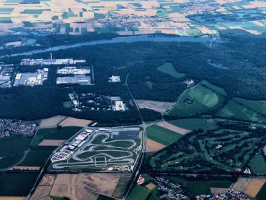 Almanya 'daki Bavyera kırsalında 14.7.2018 sefer sayılı uçuş