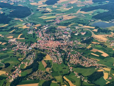 Almanya 'daki Bavyera kırsalında 14.7.2018 sefer sayılı uçuş