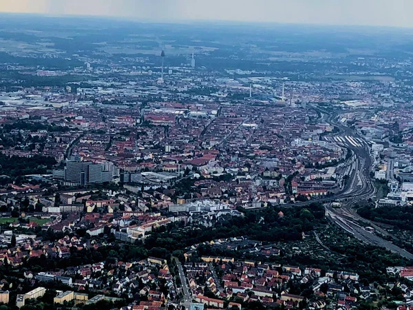 Nuremberg Alemania Desde Arriba 2018 —  Fotos de Stock