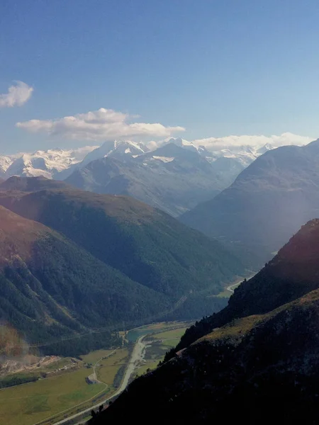 Εκπληκτική Βουνοκορφή Στην Ελβετία 2015 — Φωτογραφία Αρχείου