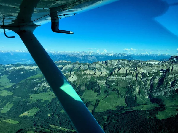 Ongelooflijk Uitzicht Bergen Zwitserland 2016 — Stockfoto