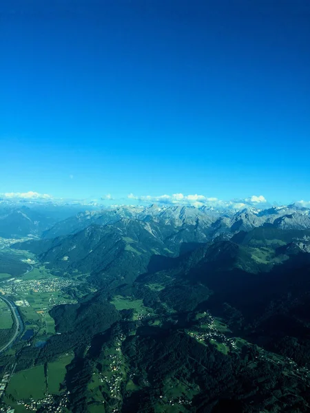 Majestatyczna Panorama Gór Austrii 2016 — Zdjęcie stockowe