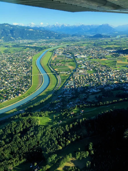 Prachtige Rhine Vallei Oostenrijk 2016 — Stockfoto