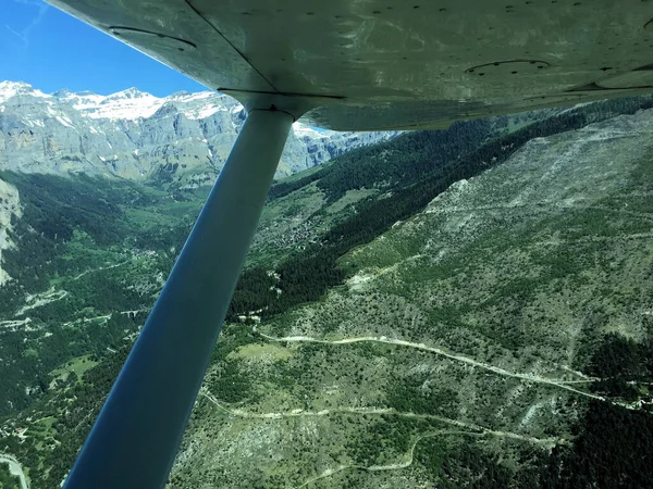 Magnifique Panorama Montagne Suisse Occidentale 2017 — Photo