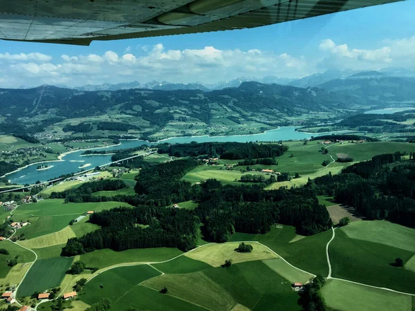 Відкриття Швейцарії Маленькому Літаку 2017 — стокове фото