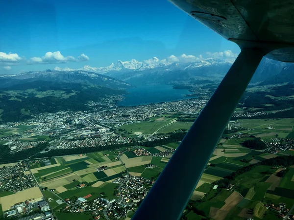 Découvrir Suisse Dans Petit Avion 2017 — Photo