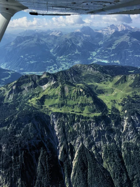 Дивовижний Гірський Краєвид Австрії 2016 Року — стокове фото