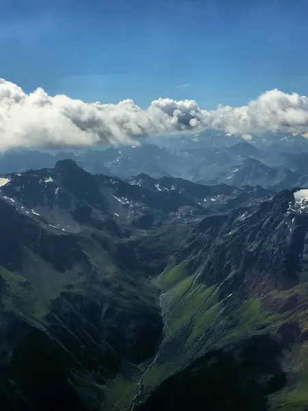 Prachtig Uitzicht Bergen Oostenrijk 2016 — Stockfoto