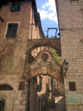 Karadağ 'ın eski Kotor kenti 5.8.2015