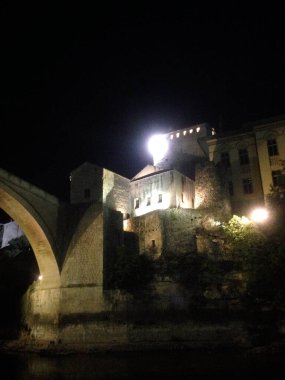 Mostar, Bosna 'da gece 30.7.2015