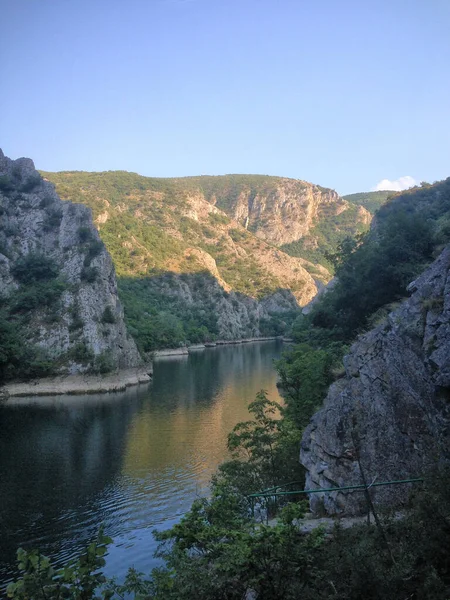 Paisaje Zona Skopje Macedonia 2015 — Foto de Stock