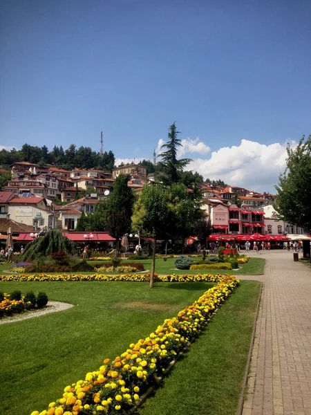 Ohrid Centro Macedonia 2015 —  Fotos de Stock