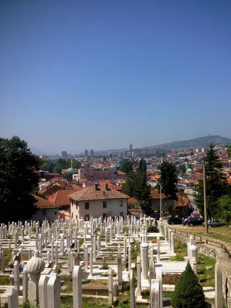 Cimitero Sarajevo Bosnia 2015 — Foto Stock