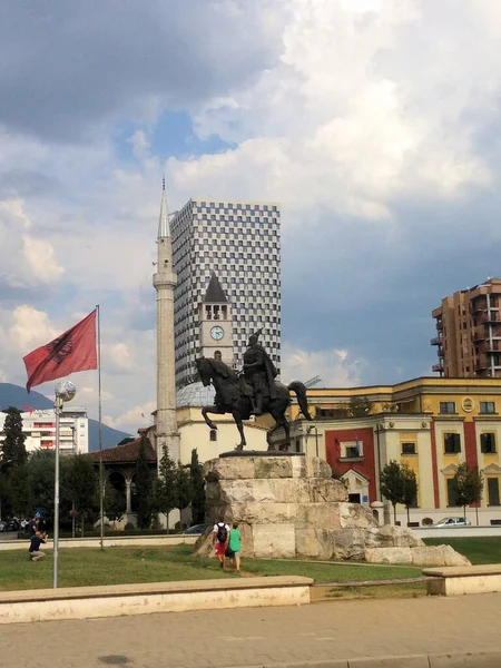 Τίρανα Στην Αλβανία 2015 — Φωτογραφία Αρχείου