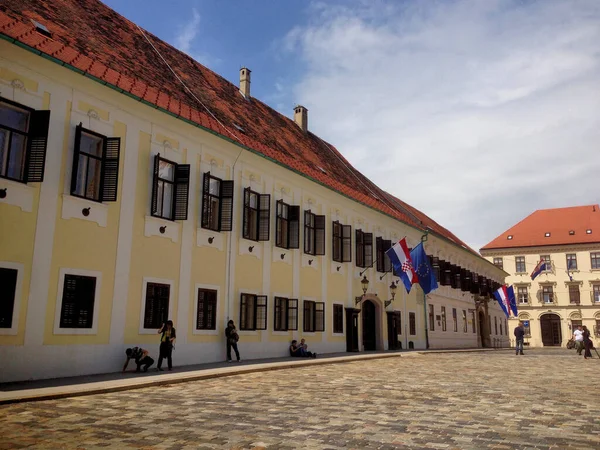 Zagreb Centro Croacia 2015 — Foto de Stock
