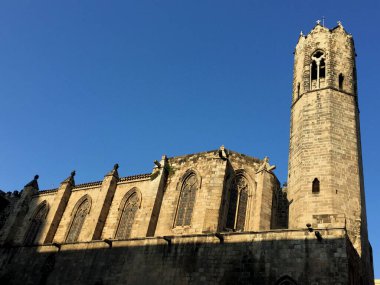 İspanya 'nın Barselona kentindeki Katolik Kilisesi 27.2.2017