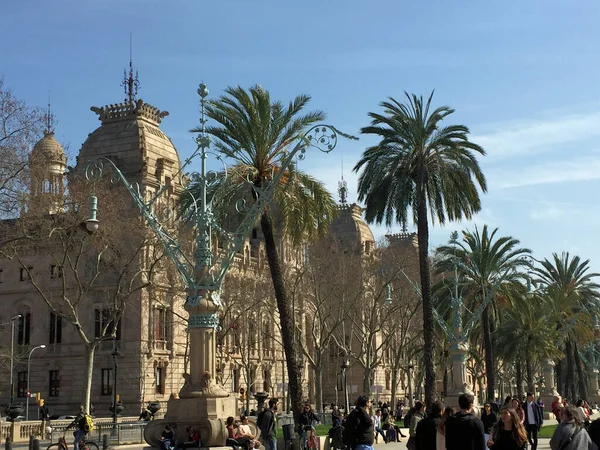 Turismo Barcelona España 2017 — Foto de Stock