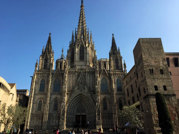 Catholic Church City Barcelona Spain 2017 — Stock Photo, Image